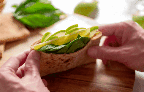 Apple Cheddar Pocket Sandwich
