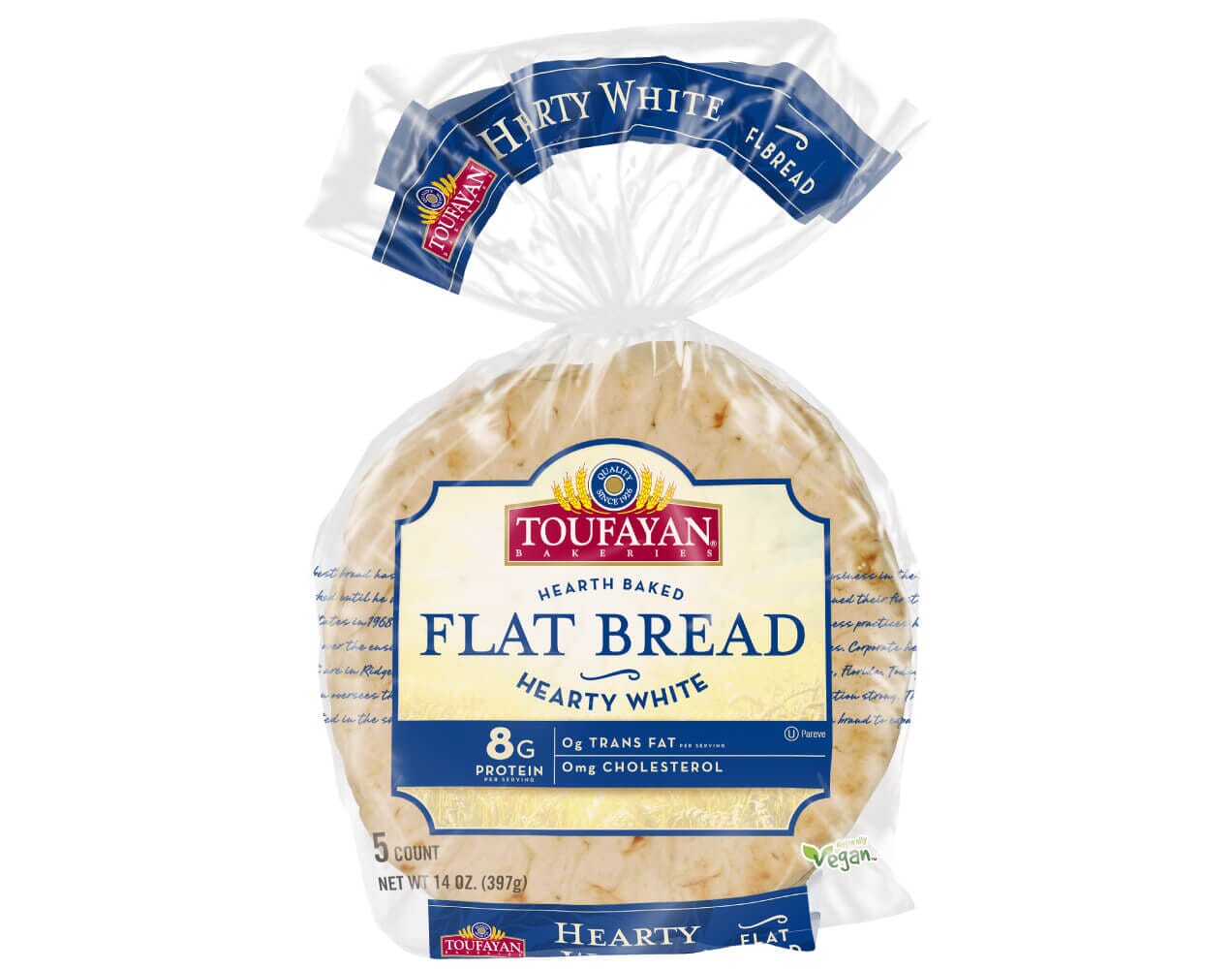 Flat Bread Hearty White 1222