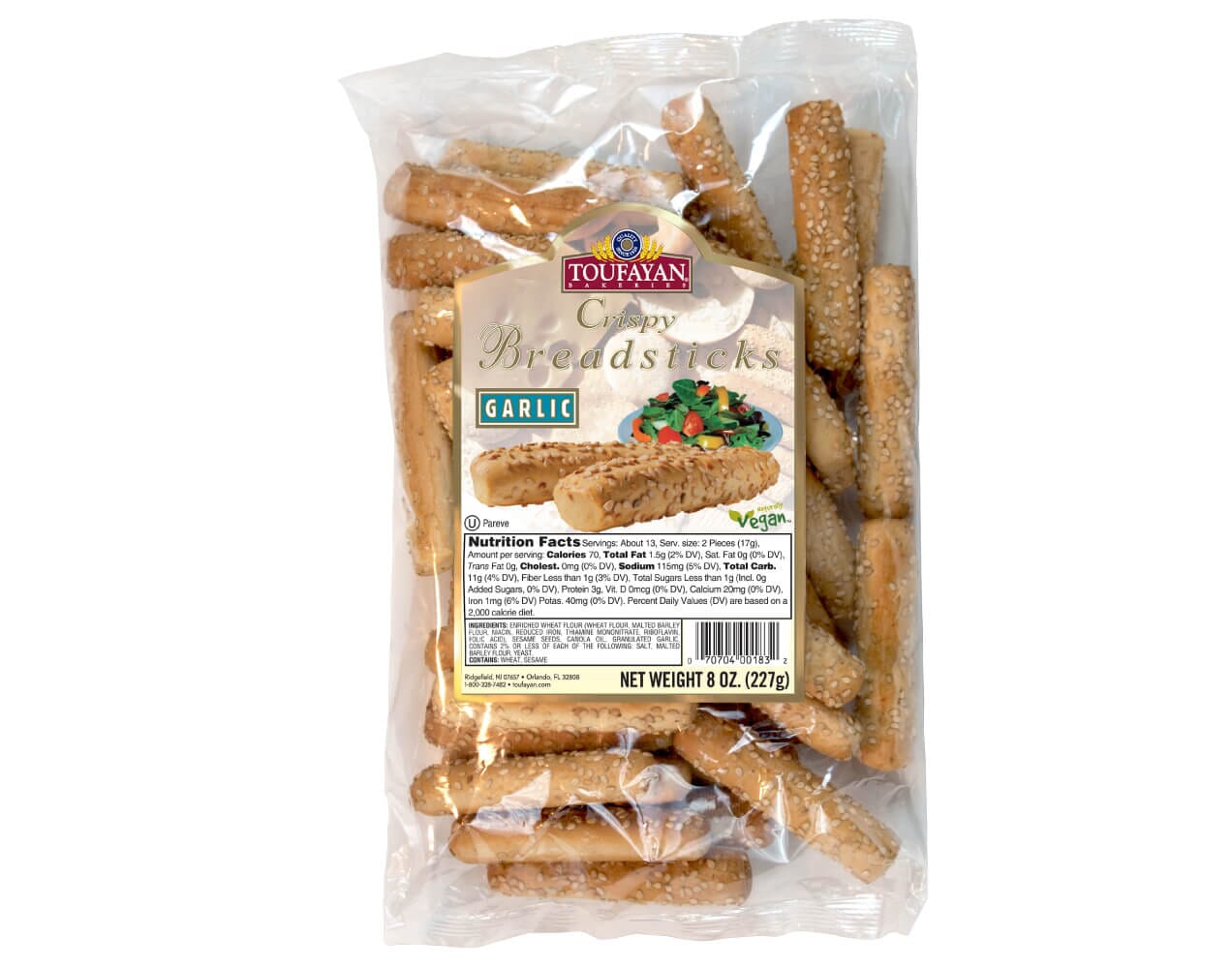 Garlic Crispy Breadsticks Flavor 122
